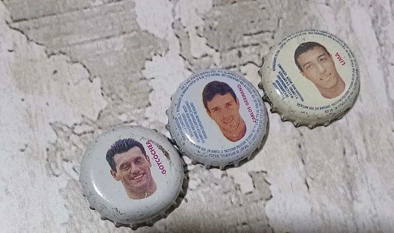 Tampas Pepsi Jogadores 1995 - Foto 2