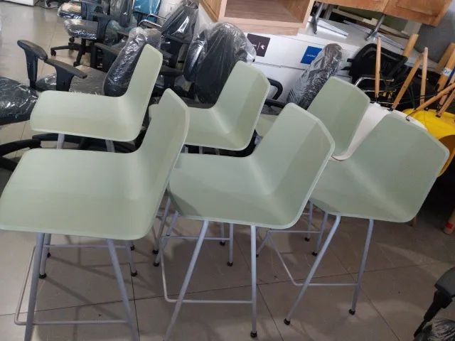 Banqueta Alta de Escritório - Foto 2