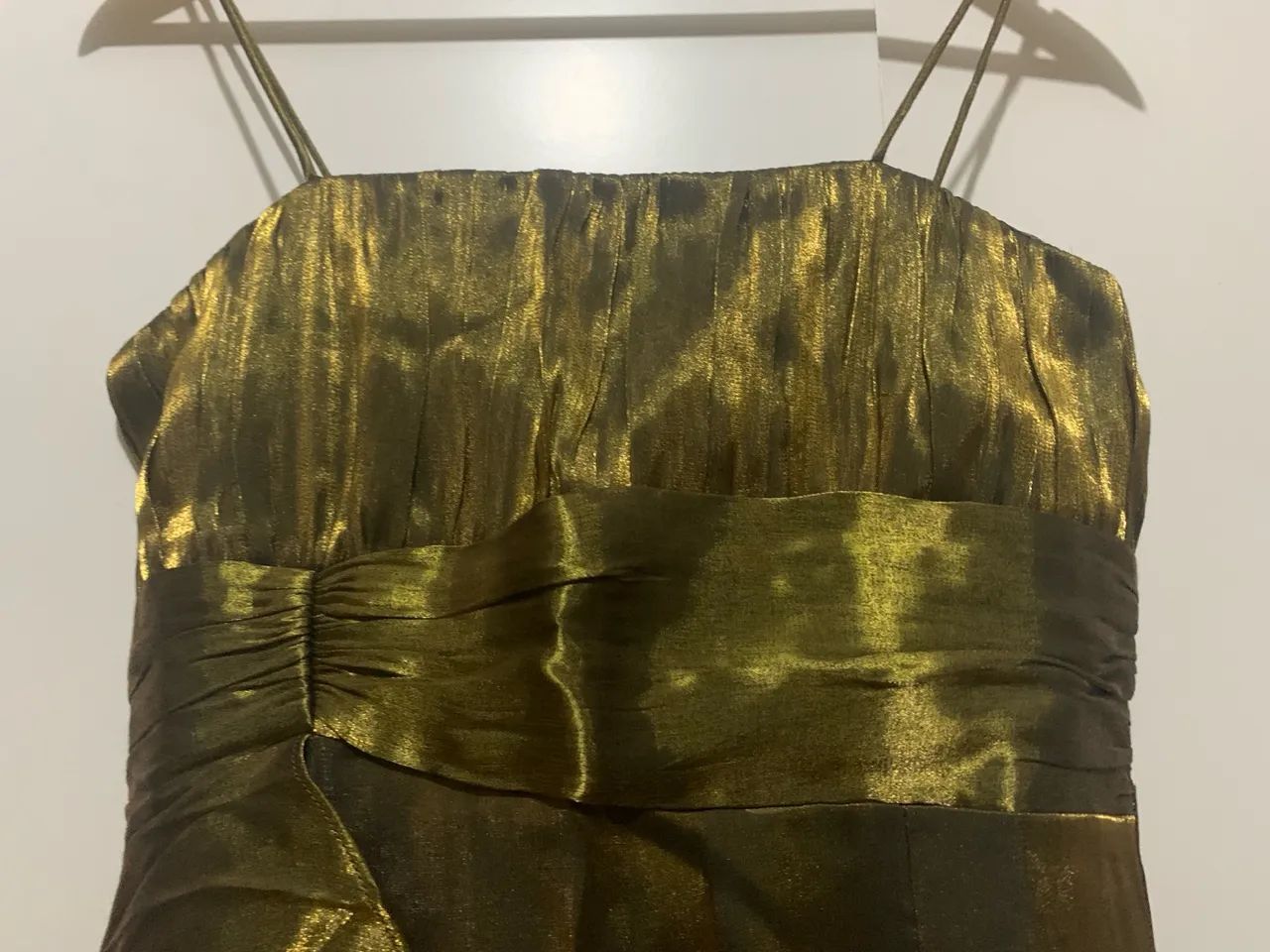 Vestido Dourado Festa