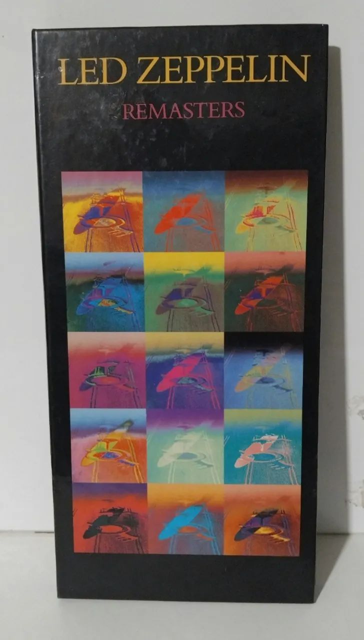 Cd Box Led Zeppelin - Remasters 3 Cd - 1990/92 - Importado