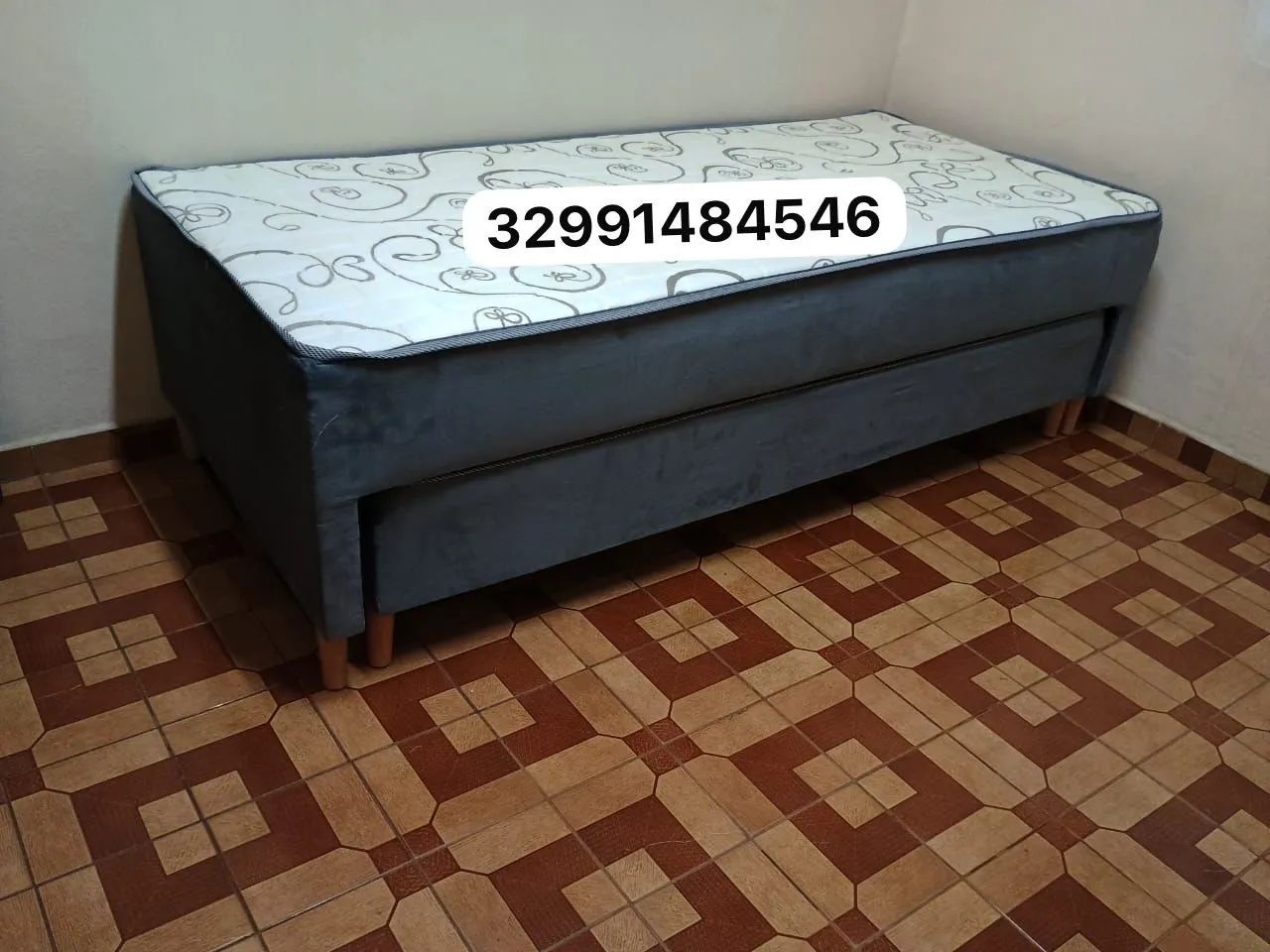 Cama Box Solteiro com Cama Auxiliar - Foto 3