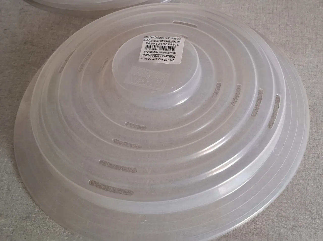 Atacado - 07 unid. Tampas para Micro-ondas e Freezer