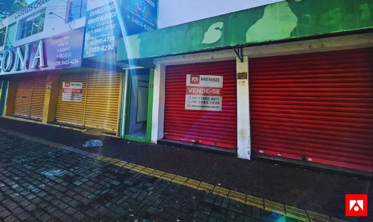 Conjunto de Salões Comerciais com 2 Andares no Centro de Americana