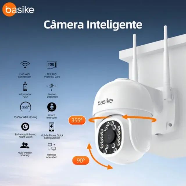 Câmera Segurança Resiste á Água Basike BO-CAM0007 - Foto 2