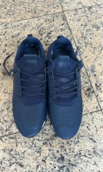 tênis new balance 247 classic masculino - azul royal" tamanho 37/38 tamanho - Foto 2