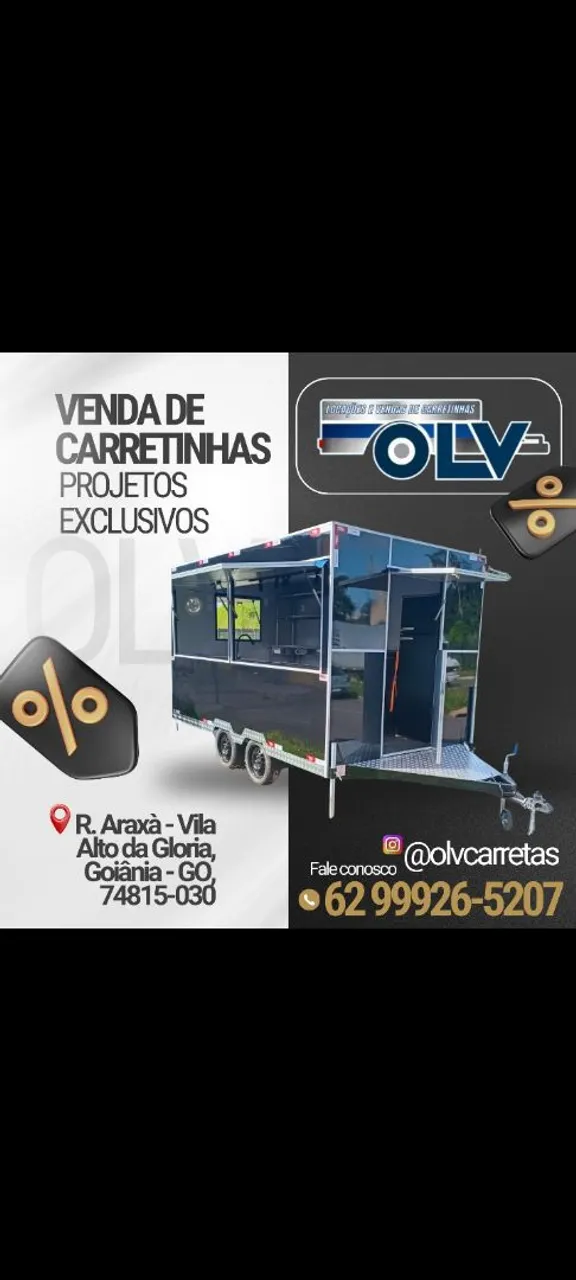 Carretinhas para venda: Projetos Exclusivos OLV
