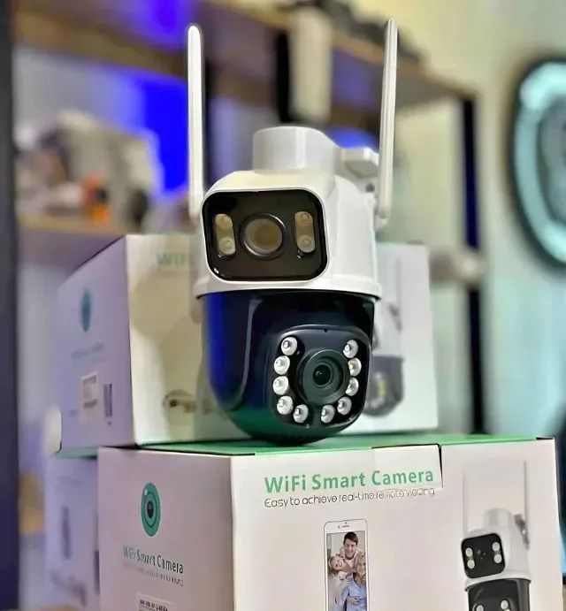 Câmera WIFI ( WhatsApp 83.9 8727_2192 )EXTERNA 2 LENTES - ORIGINAL