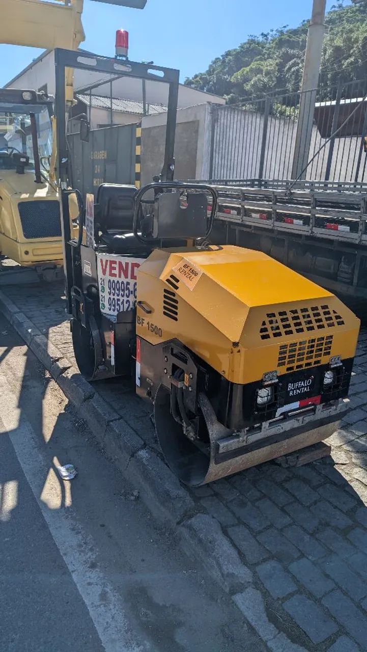 Compactador de Solo/Asfalto BF1500 Bufalo 2024, com 19 horas de uso - Foto 2
