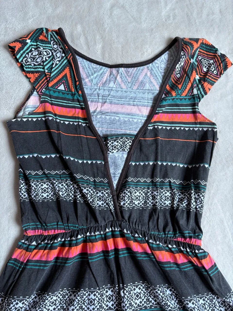Vestido estampa étnica  - Foto 2