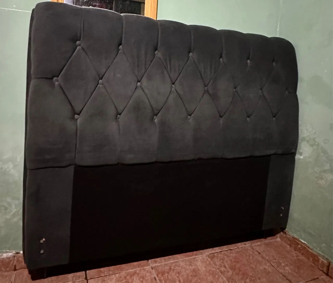 Cabeceira cinza  - Foto 2