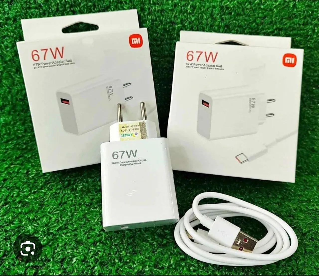Carregador Xiaomi 67W - Original e Rápido!
