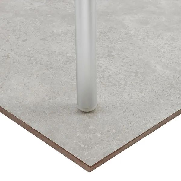 Piso Porcelanato Dolmen Cinza Acetinado Retificado Eliane 90 x 90cm - Foto 3