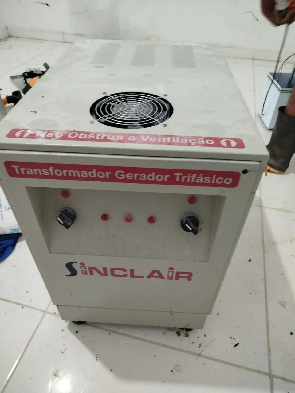 Transformador Gerador Trifásico Sinclair
