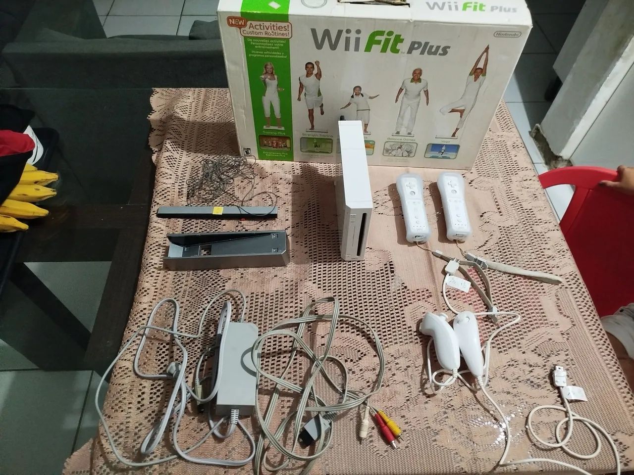 Nintendo Wii com Wii Fit Plus Console Completo Consoles de Video Game Tirol Natal 1369841899 OLX