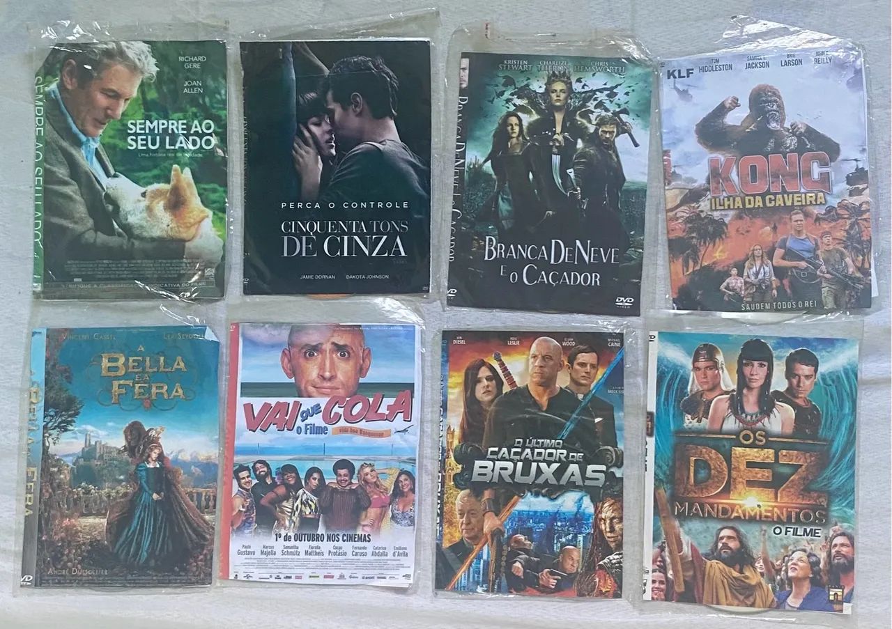 DVDs e Blu-rays - Diversos Títulos - Ótimos Preços! 8 por 11.00