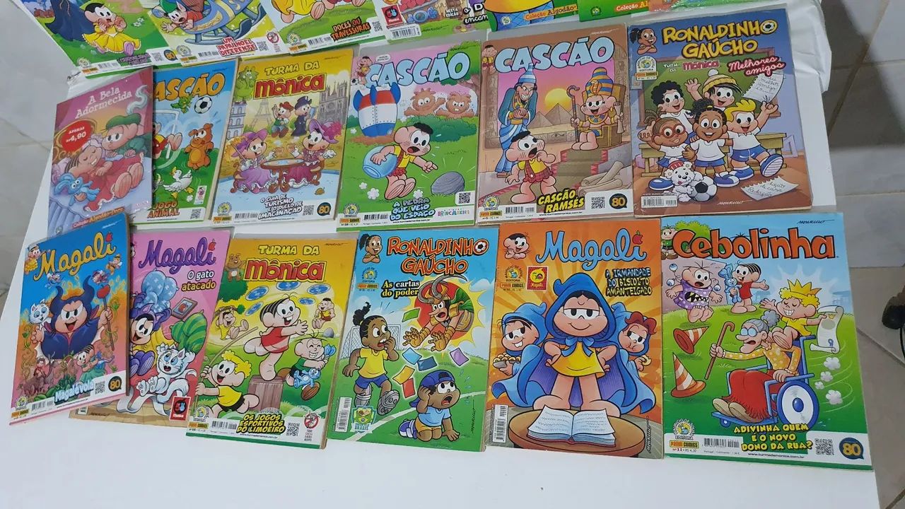 Lote de 19 gibis e 13 almanaques turma da Mônica  - Foto 5
