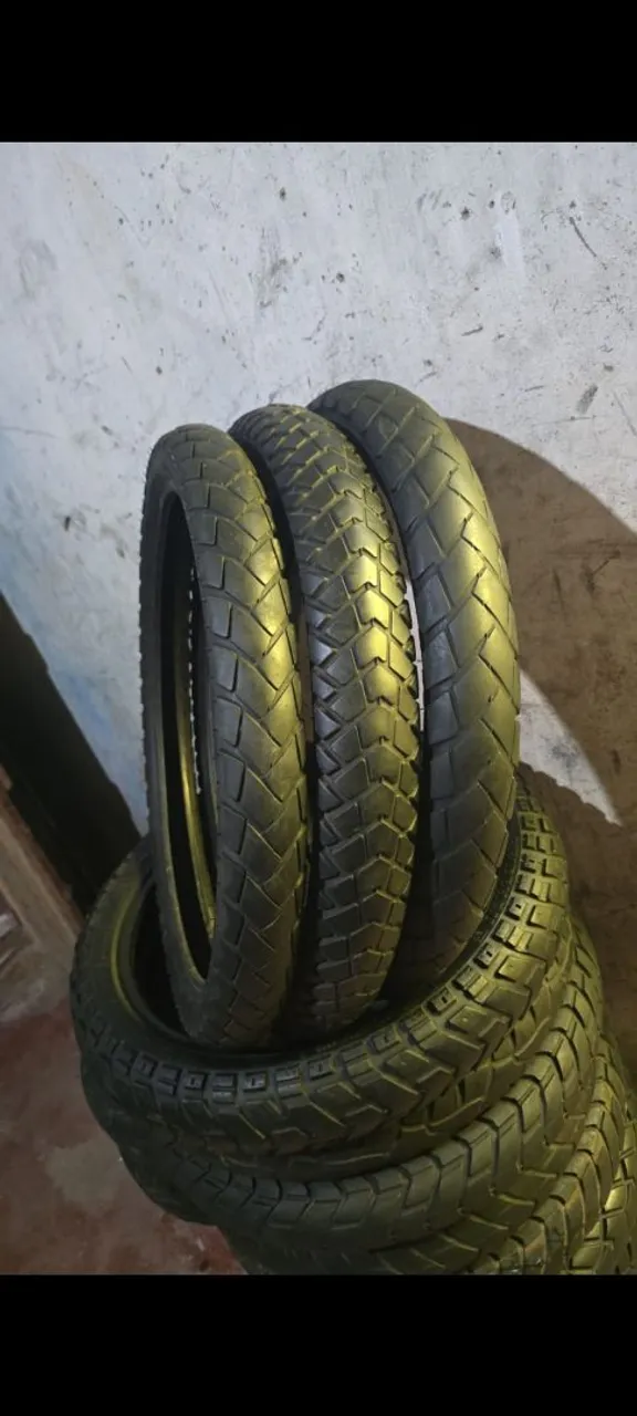 Pneus para carro e moto, do 14 ao 18