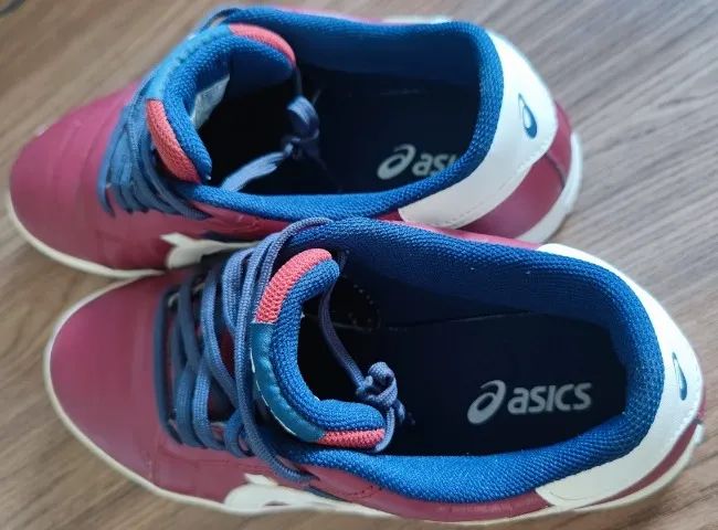 Tênis Asics H016B bordô - Foto 4