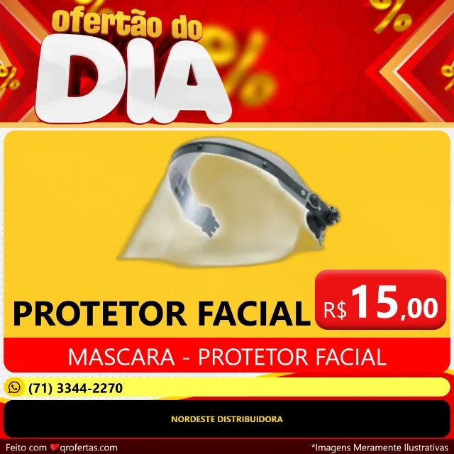 Máscara Protetor Facial - Foto 5