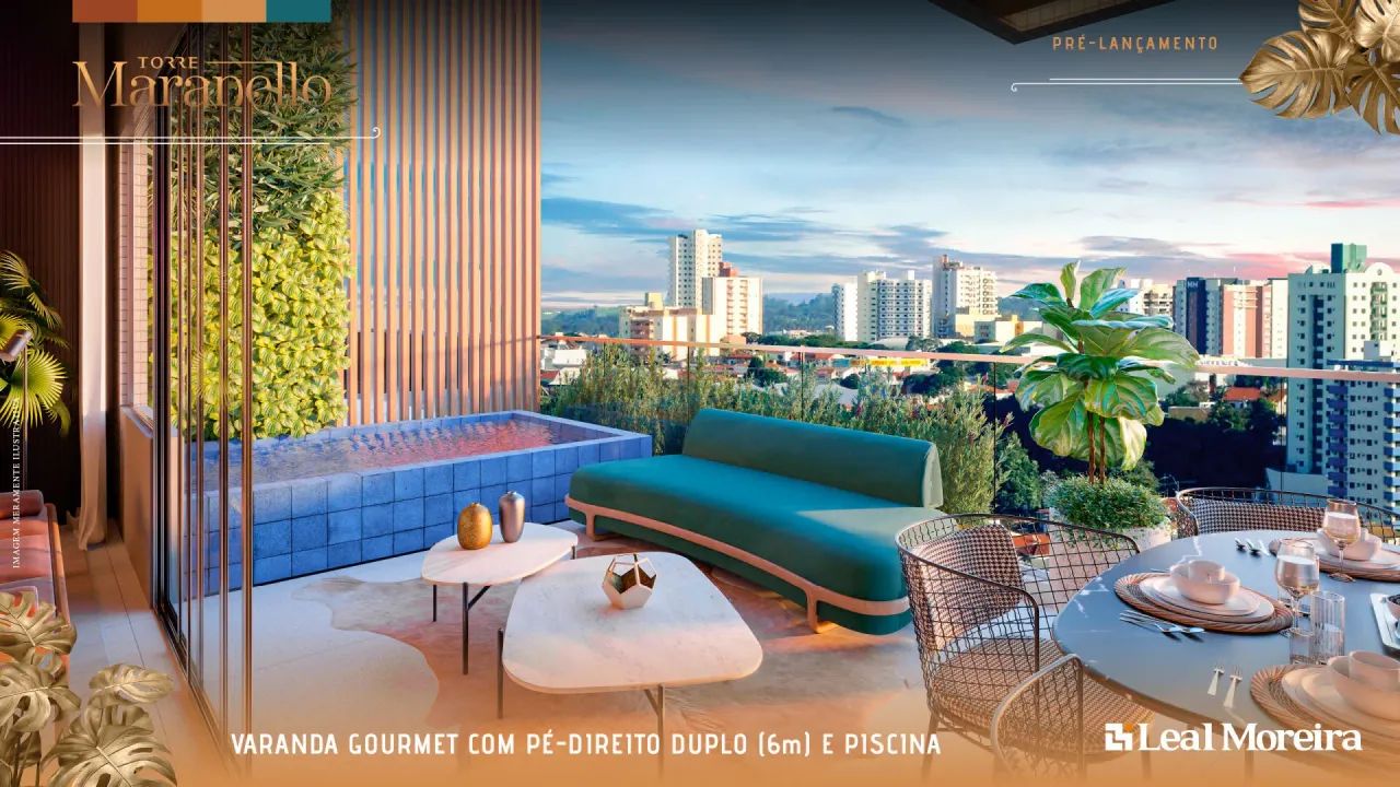 Torre Maranello -Leal Moreira - Lançamento no Umarizal com até 4 Suites