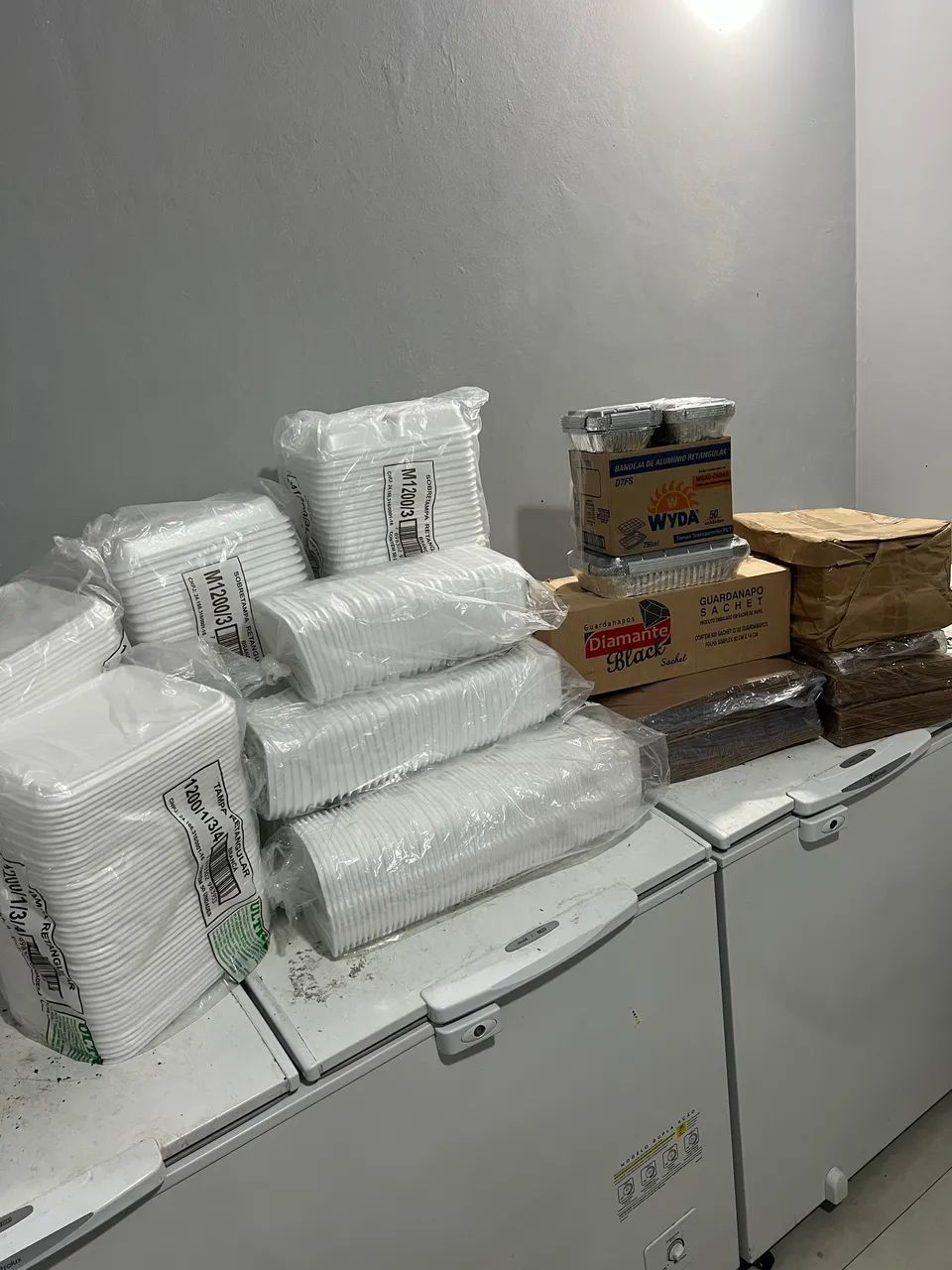 Conjunto de Embalagens para Delivery 