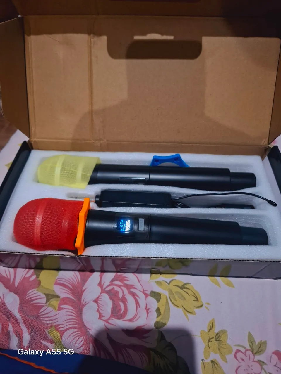 Microfone Sem Fio para Karaokê