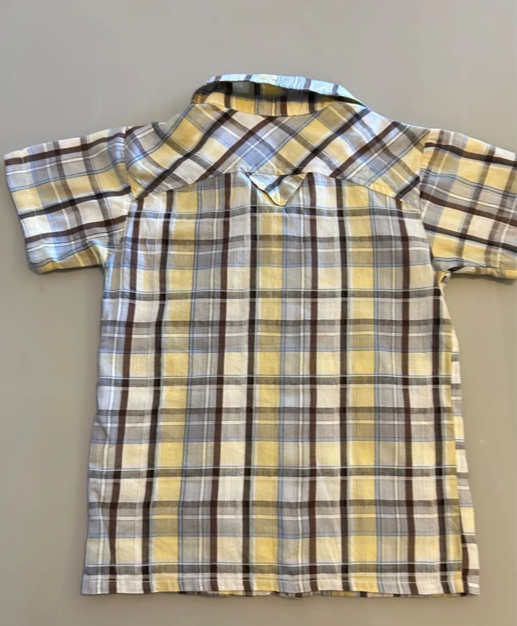 Camisa xadrez infantil 2 e 3 anos.  - Foto 5