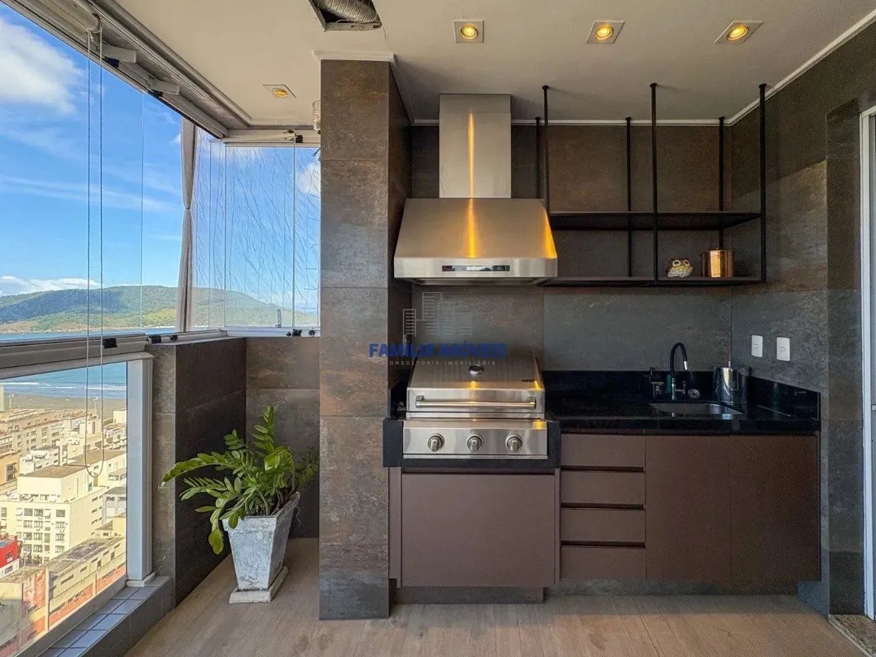 Apartamento Vista Mar á venda 4 quartos 2 suítes Embaré Santos - Foto 10