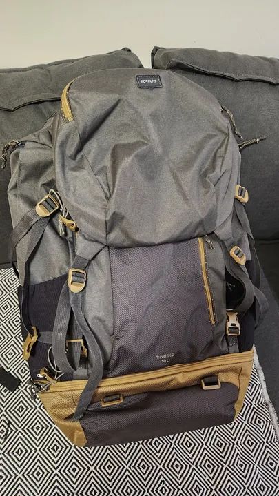 Mochila de viagem Forclaz Travel 500 50 Litros