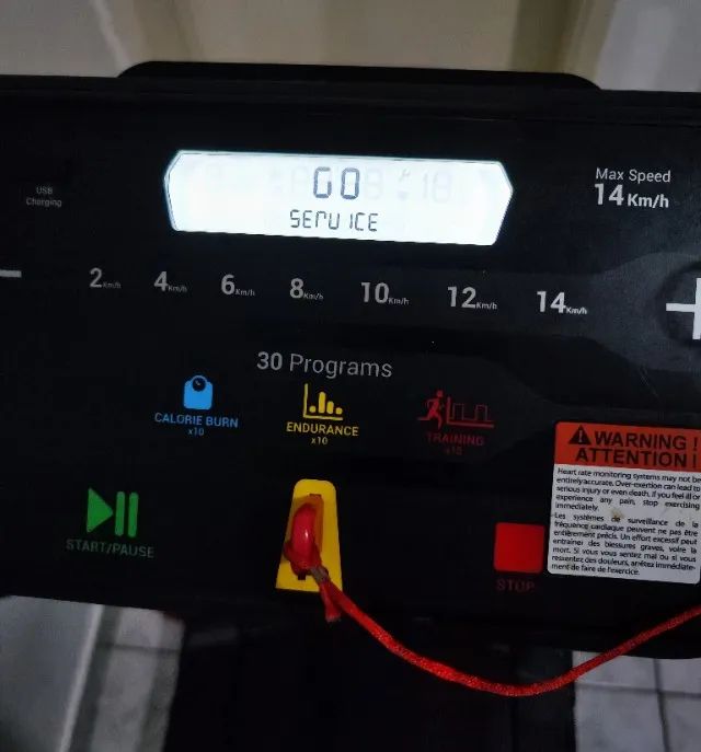 Esteira de Treino Domyos Run100E 110 Volts - Foto 6