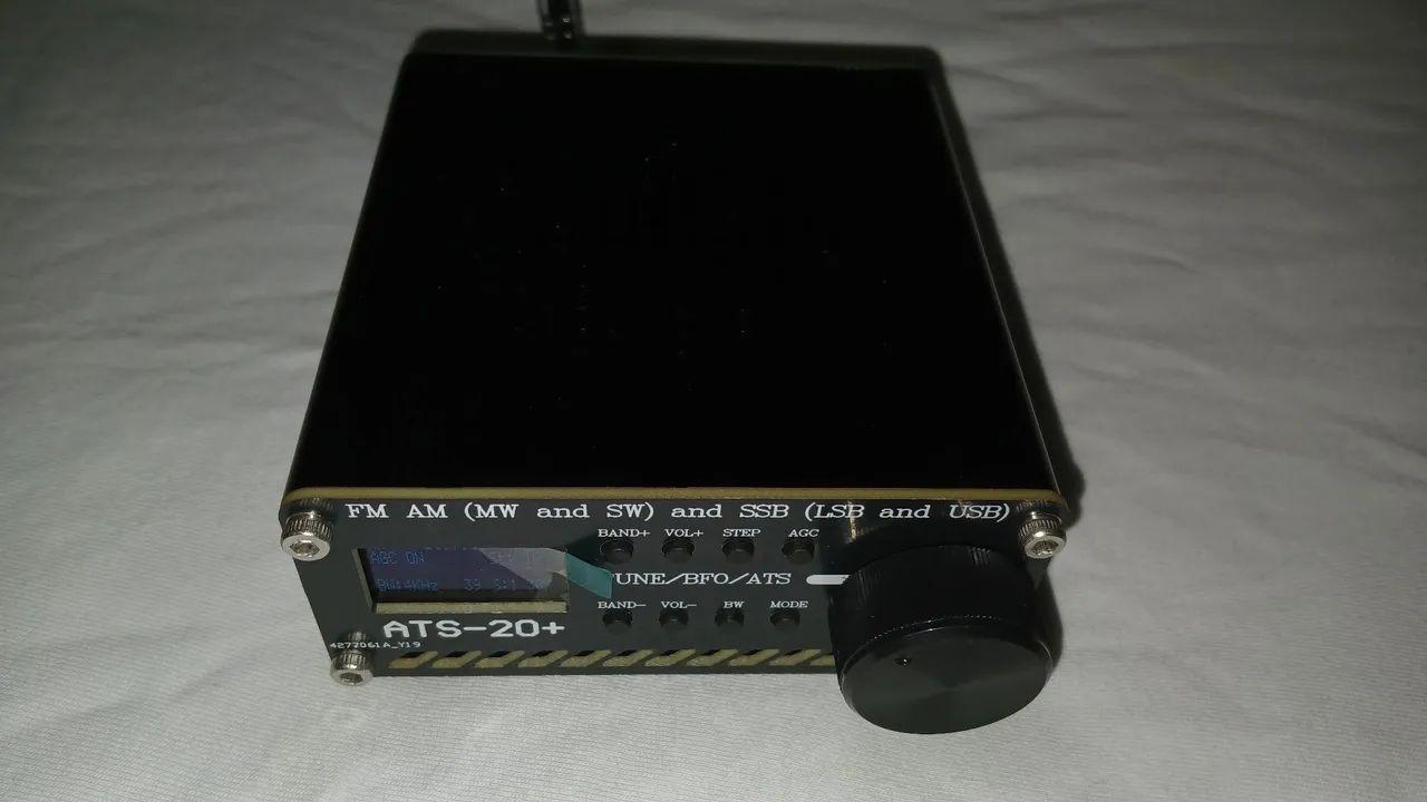 Rádio Receptor ATS-20+ AM FM SW SSB - Equipamentos e Acessórios de Som ...