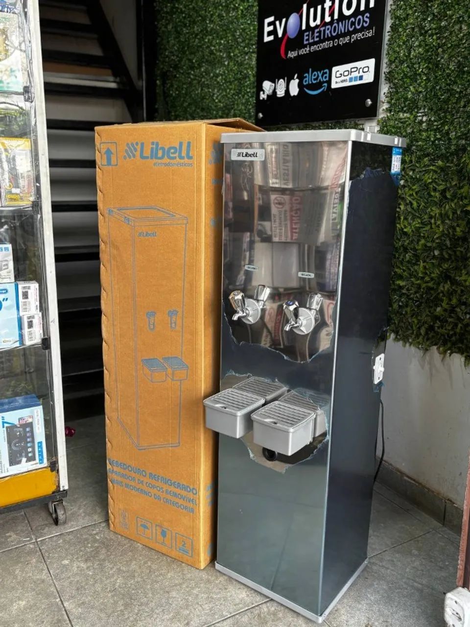 Bebedouro Industrial com Motor de Compressor - LIBELL ELETRODOMESTICOS - PRODUTO NOVO