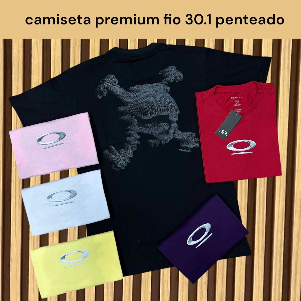 Camiseta Masculina Algodão 30.1 Penteado Camisetas Surf PREMIUM Atacado - Fornecedor