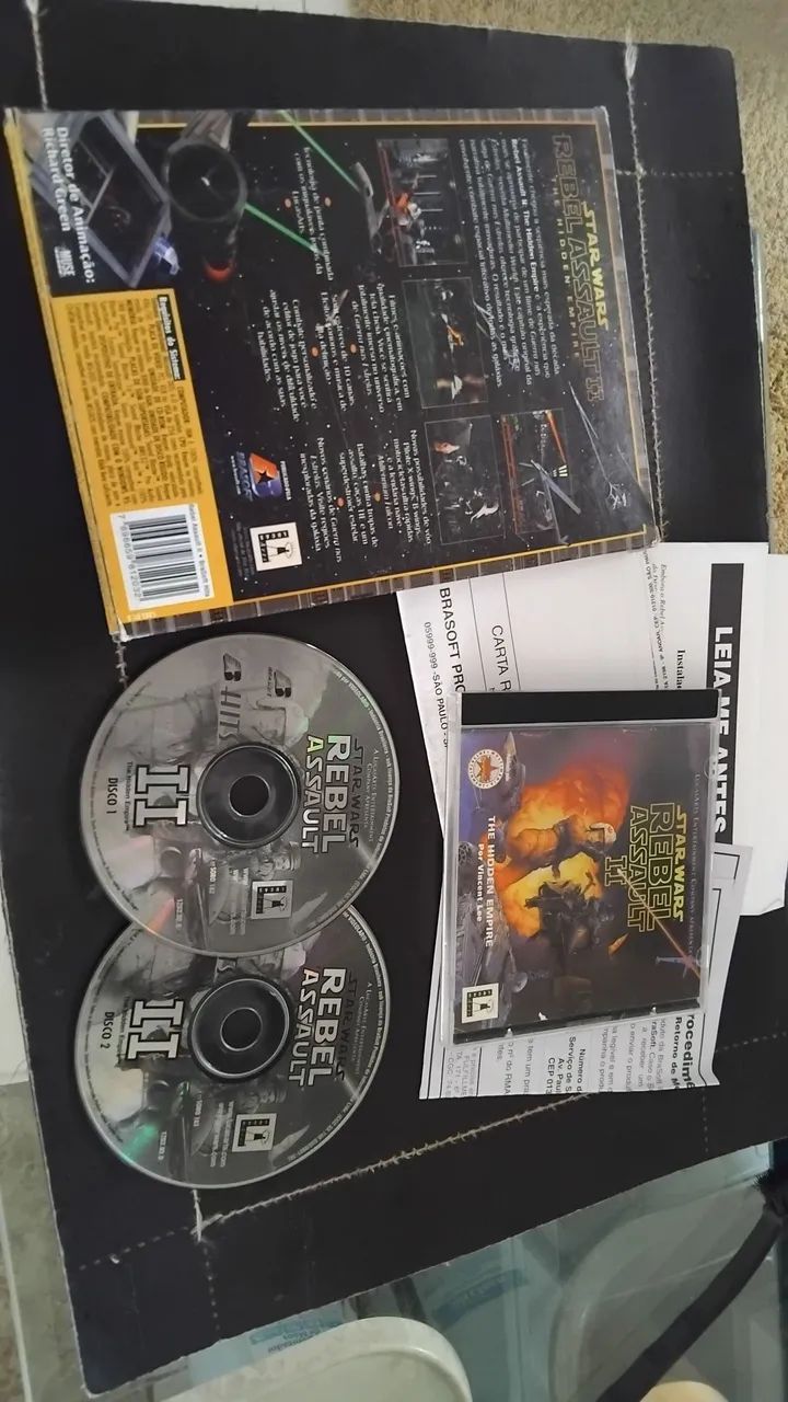 Star Wars Rebel Assault II - PC Ms-Dos - Jogos de Vídeo Game