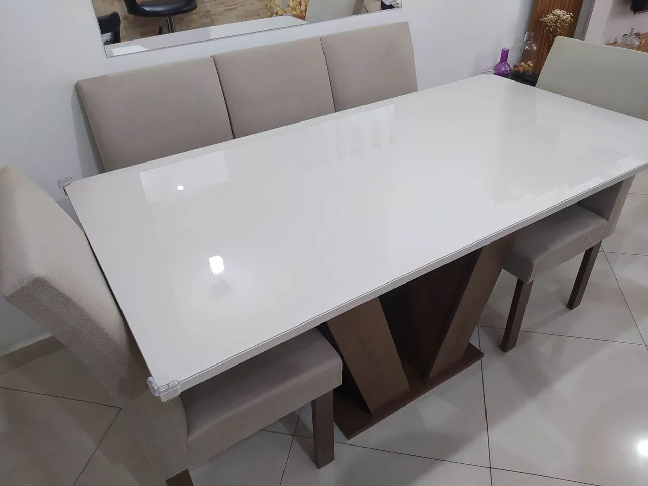 Mesa de jantar 6 lugares  - Foto 2