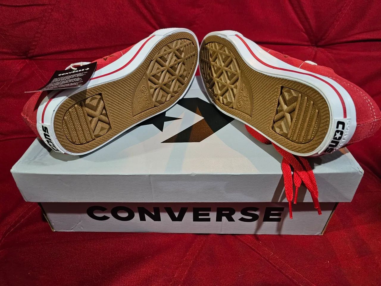 TÊNIS CONVERSE ONE STAR PRO "VARSITY RED - Foto 3