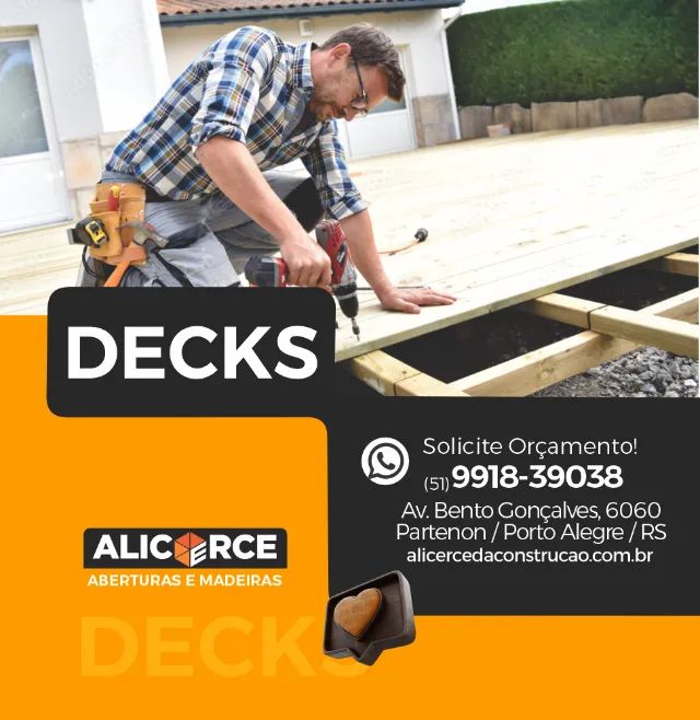 Decks - Madeiras para Decks