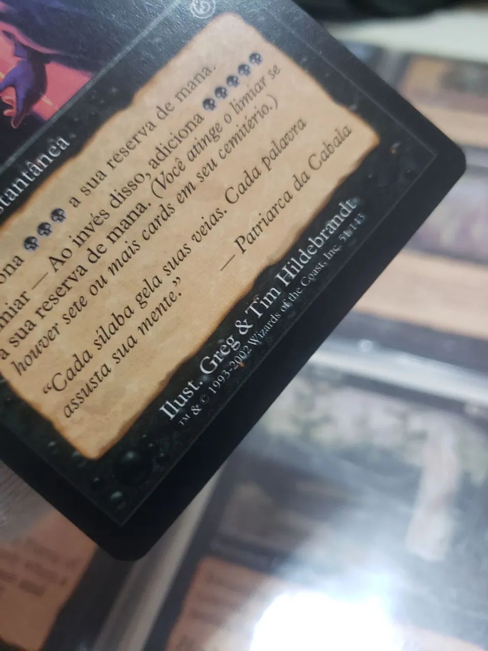 Magic the gathering - Ritual da Cabala - Tormento  - Foto 4