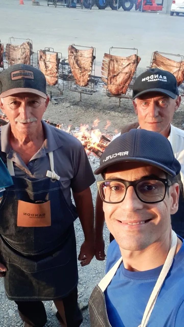 Churrasco no aconchego dá sua casa.