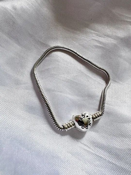 Pulseira inspiração pandora prata 925 - Foto 2