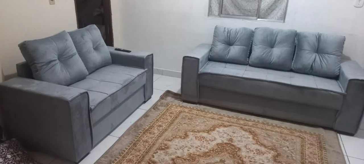 Sofá Roma novo modelo 2 e 3 lugares  - Foto 2