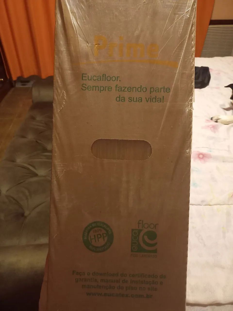 Piso laminado Eucafloor Prime só tenho 2M2 - Foto 3