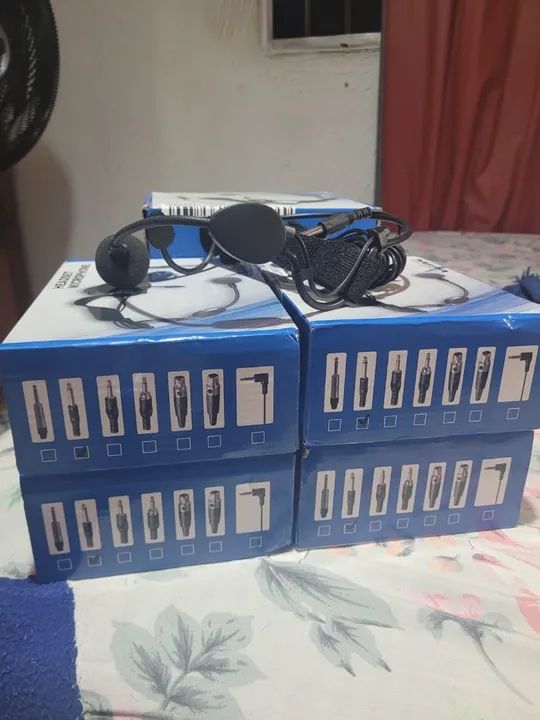 Microfone P/DJs Plug P10, Cabo 3 Metros - Foto 5