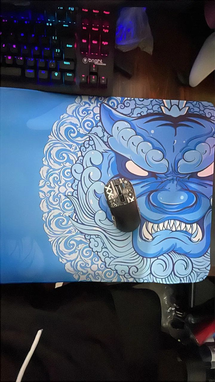 Mousepad gamer azul 40x50 - Foto 5