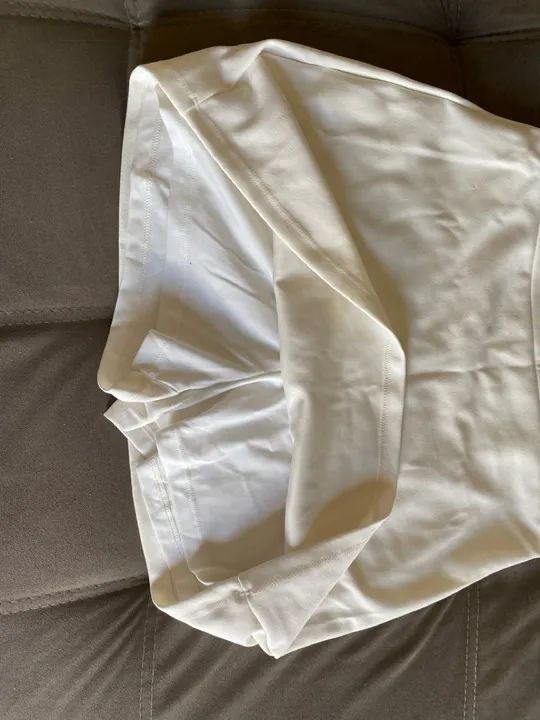 Vestido branco short saia - Foto 5