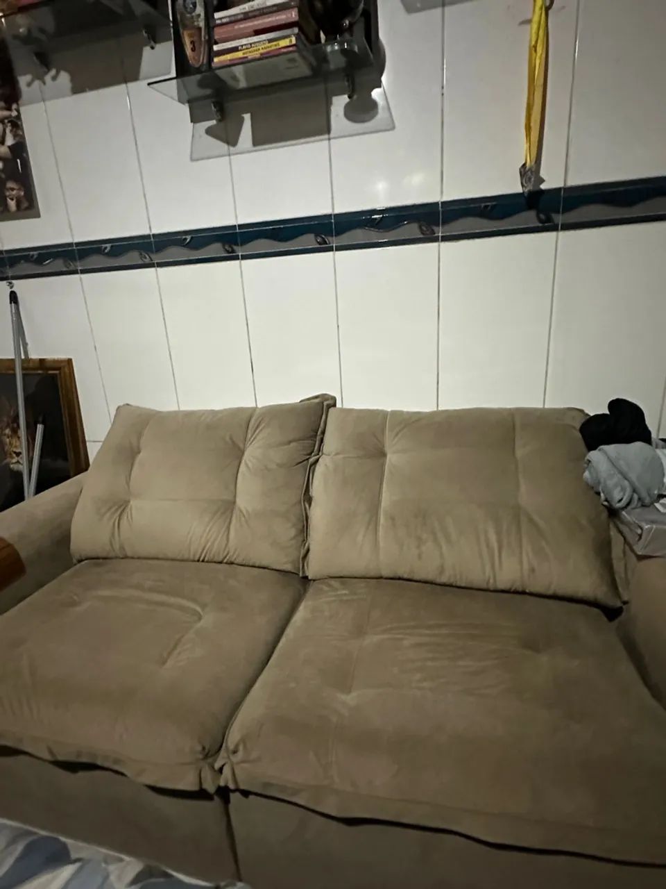 Sofá cama retrátil