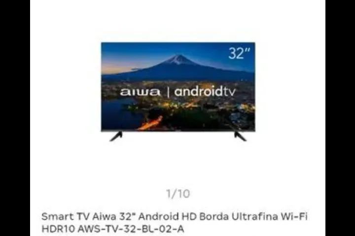 SMART TV 32° Android HD borda ultra fina Wi-Fi SEMI-NOVA - Foto 3