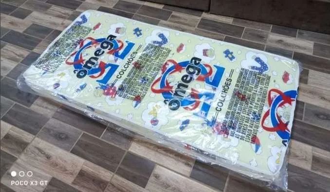 Colchão para Mini Cama 10cm de Espuma D-20 Ômega- FAZEMOS ENTREGA!