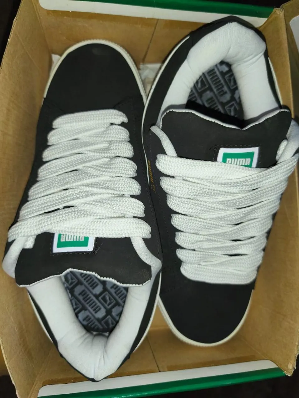 Tênis Puma Suede XL Black 