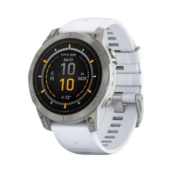 Garmin Epix Pro Gen 2 47mm Safira Branco - Novo - Smartwatches